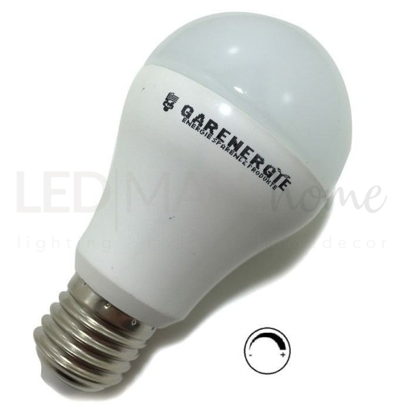kit 6pz lampada led a60 10w dimmerabile e27 bianco caldo 3000k